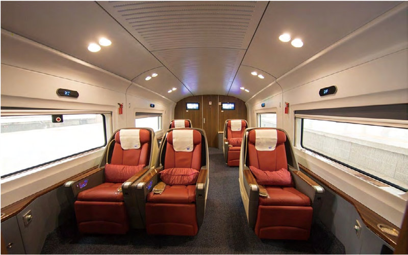 AOC力聯(lián)思阻燃樹脂在交通領(lǐng)域的應(yīng)用案例:和諧號(hào)/復(fù)興號(hào)高鐵商務(wù)座椅