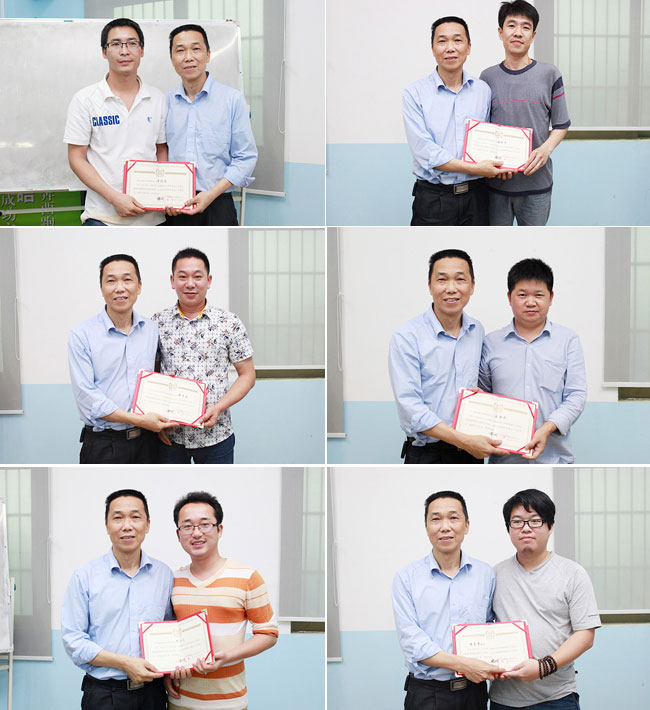 廣州博皓玻璃鋼模具制作培訓班第五期畢業(yè)頒發(fā)畢業(yè)證書